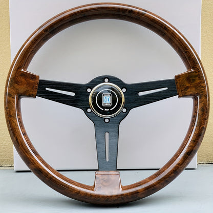 340mm Wood Film Steering Wheel ND Classic