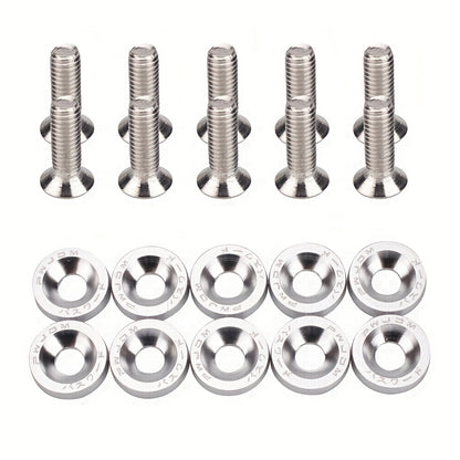 20pcs Aluminum Hexagonal Fastener For Car Modification