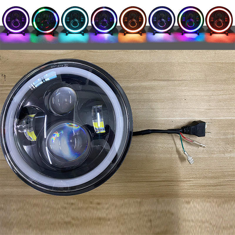 Angel Eyes LED Lights - RGB, Plug & Play H4 for MX5 Na