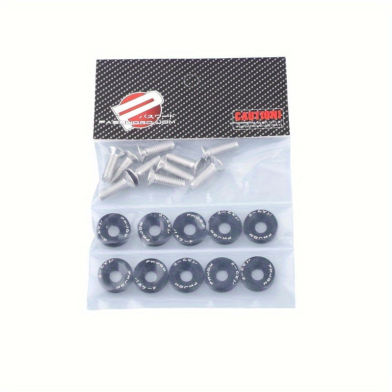 20pcs Aluminum Hexagonal Fastener For Car Modification