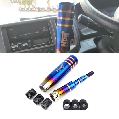 Aluminum Car Shift Knob Extended Gear Lever with 6 Adapters