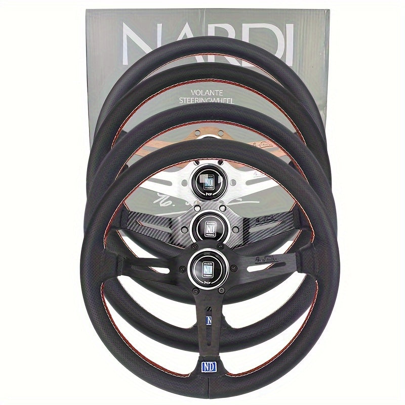 Nardi Steering Wheel 350mm Microfiber Leather Racing